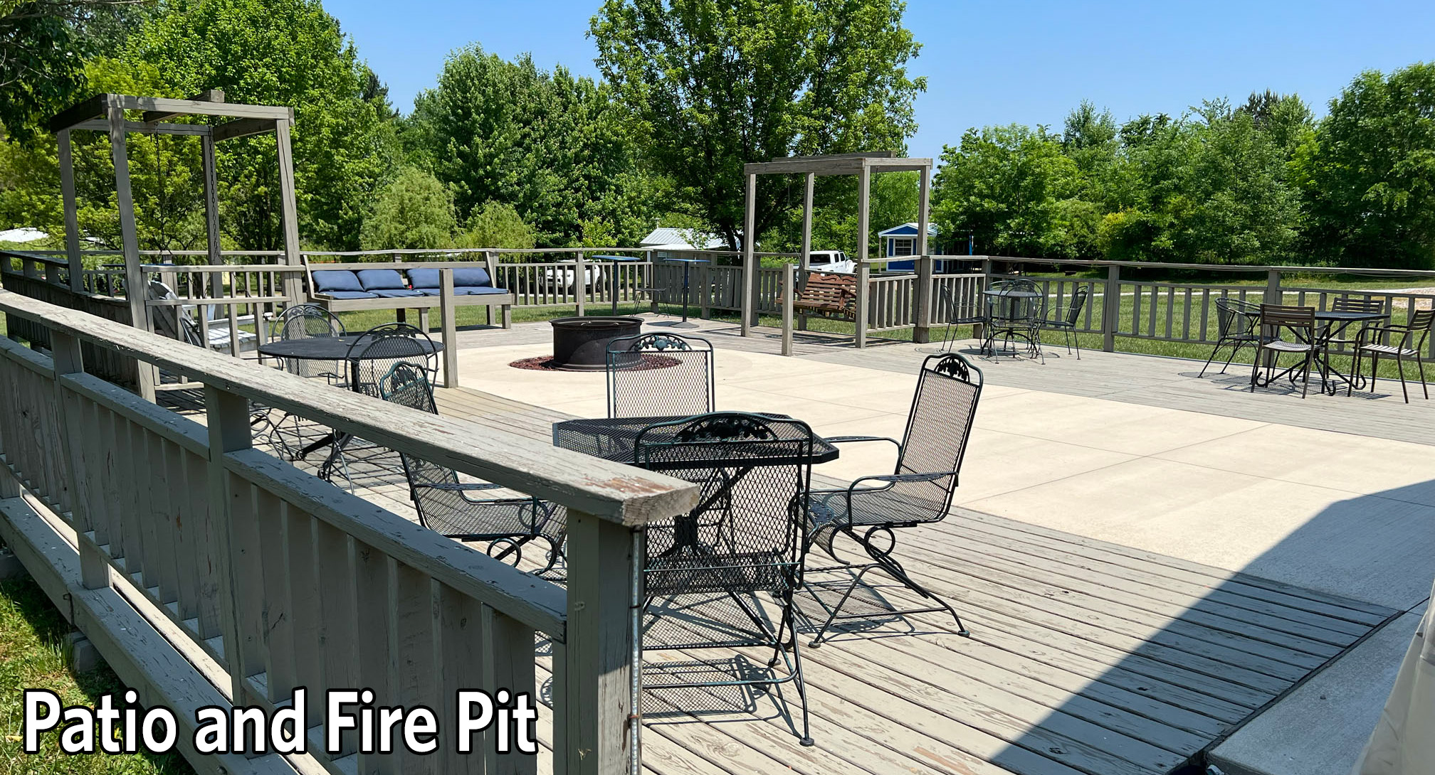 Patio and Fire Pit