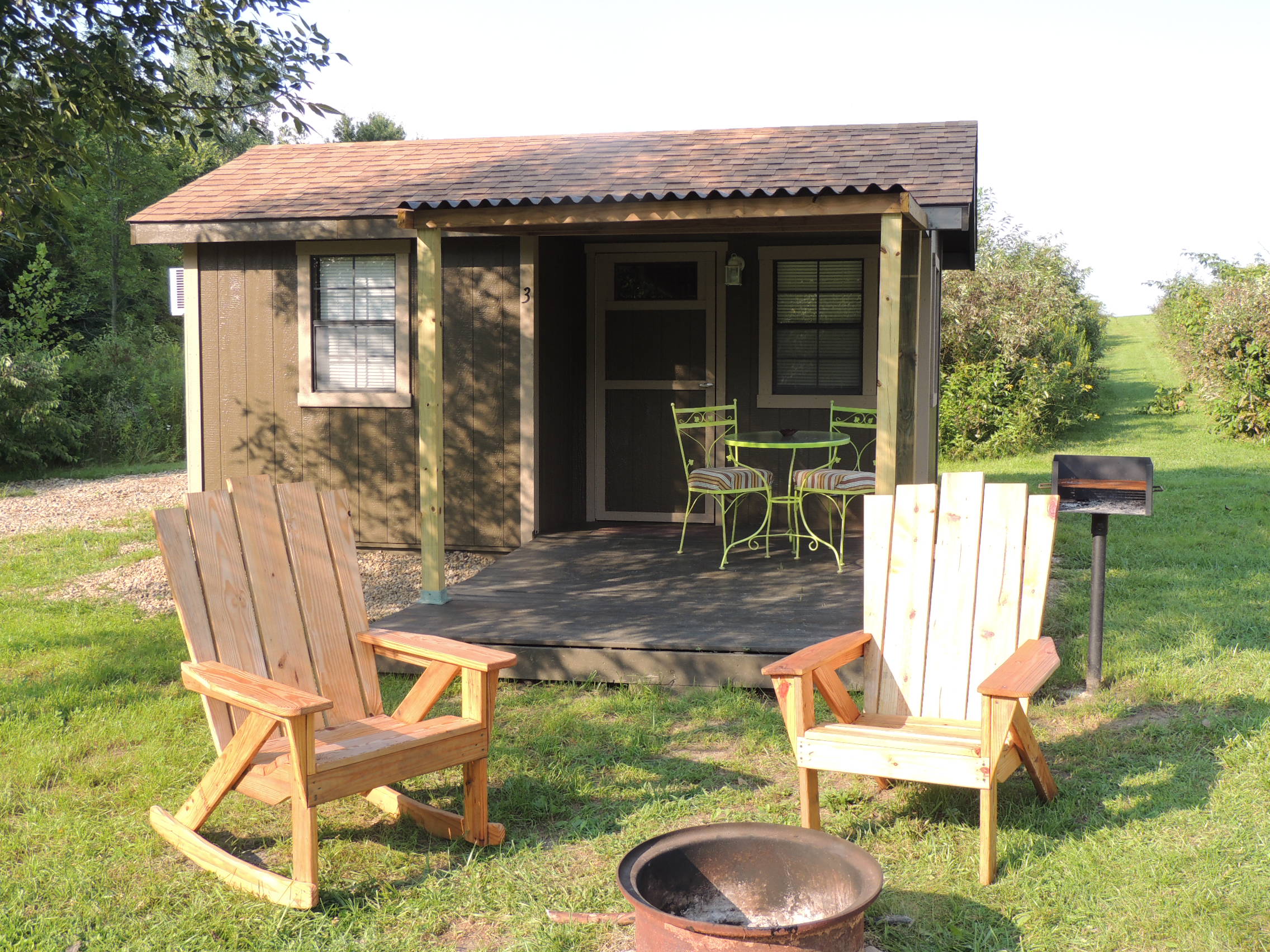 Sleeper Cabins at Freedom Valley Campground
