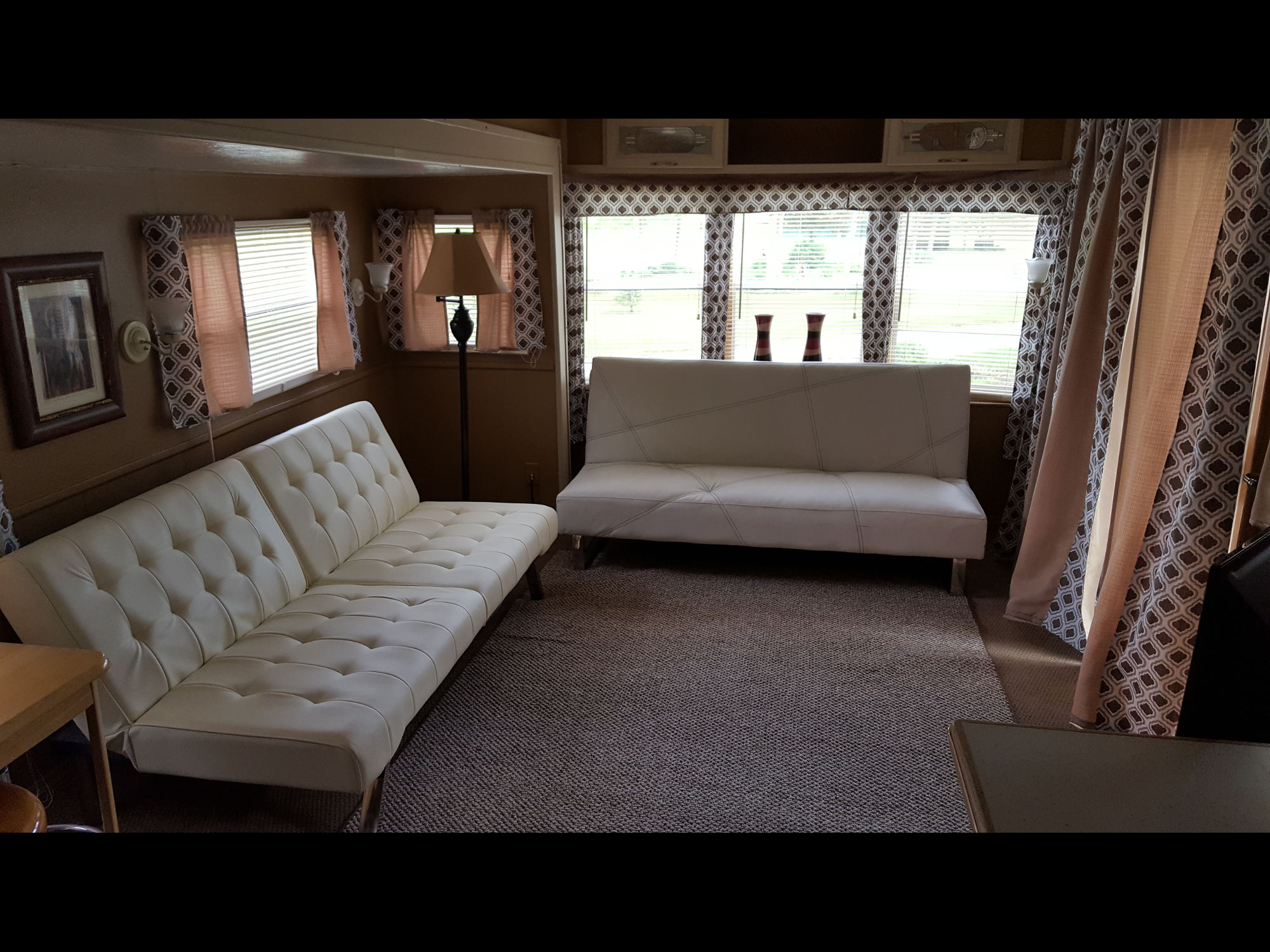 Deluxe Rental Trailer at Freedom Valley Campground