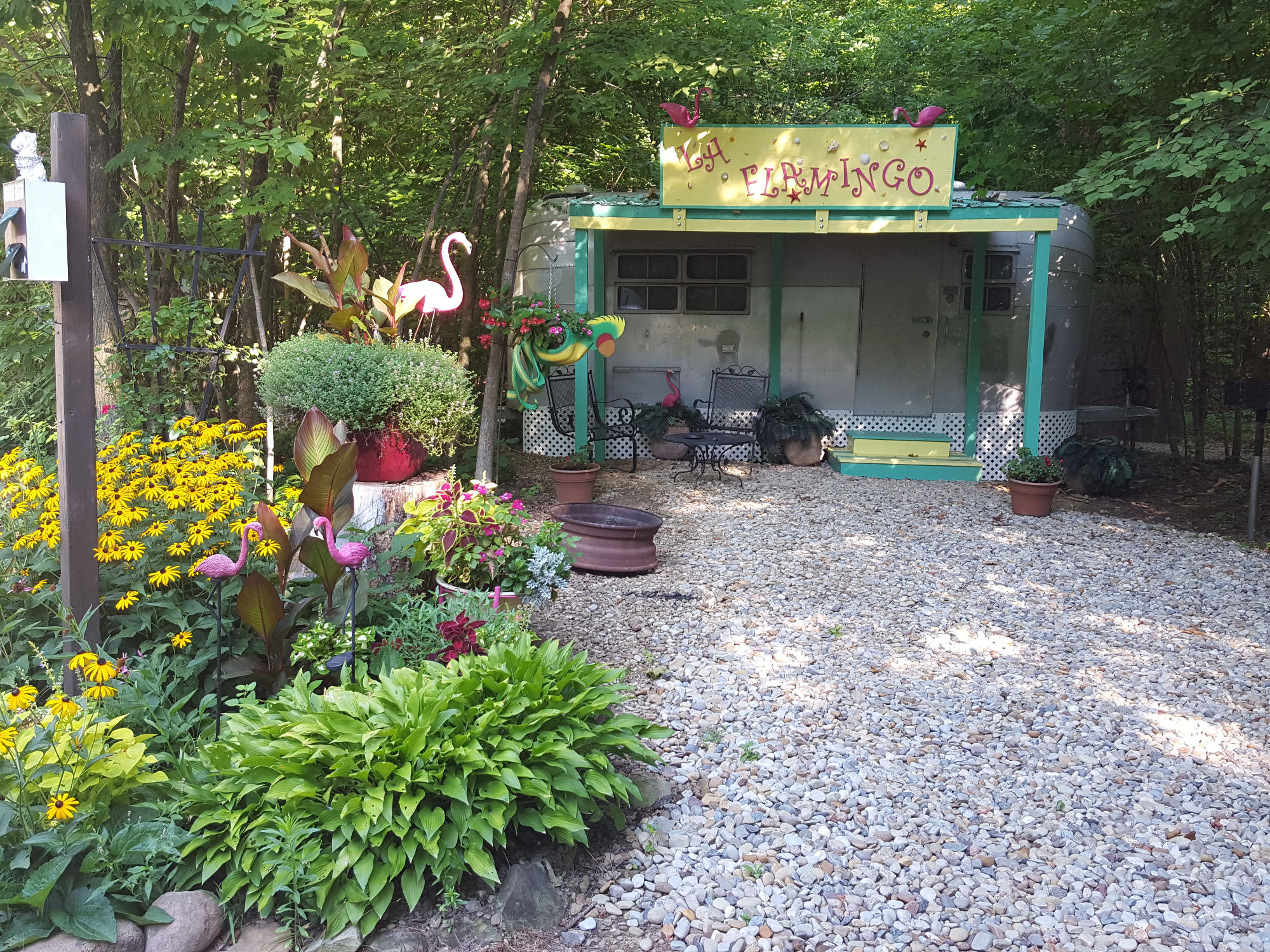 Flamingo trailer exterior front view