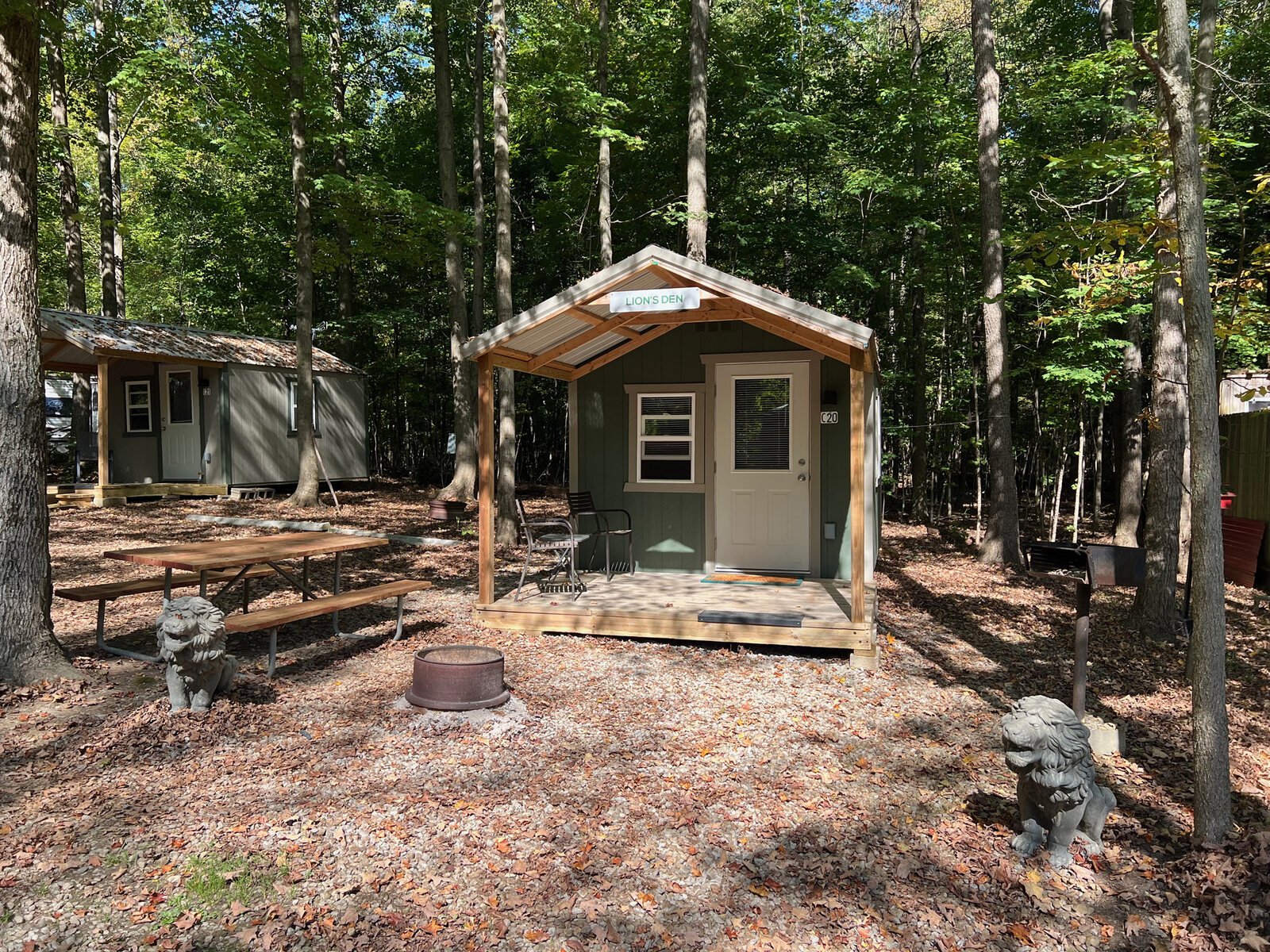 A cabin in the woods